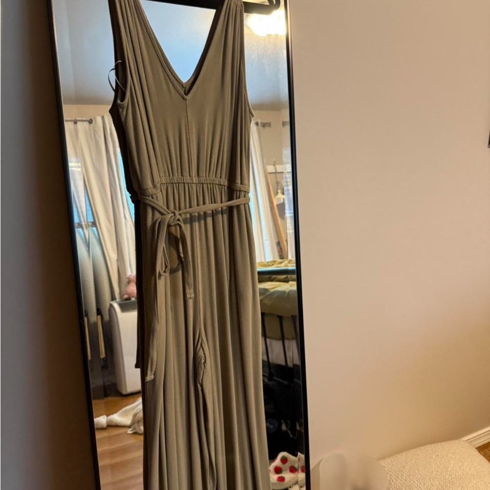 Old Navy Olive Green Jumpsuit